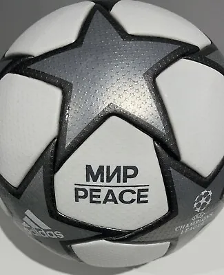 UCL Final - Paris 2022 - Liverpool Vs Madrid - Peace Official Match Ball - Rare • £229.99