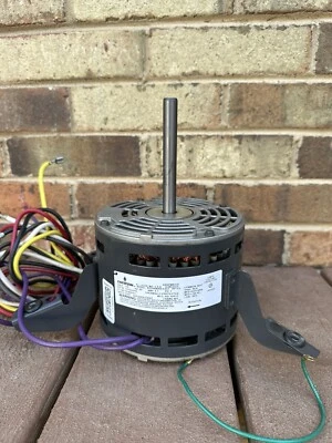 $130 • Buy Emerson K55HXMAD-0337 Blower Motor Lennox 100649-01 1/3HP 115V 1075RPM/4SPD