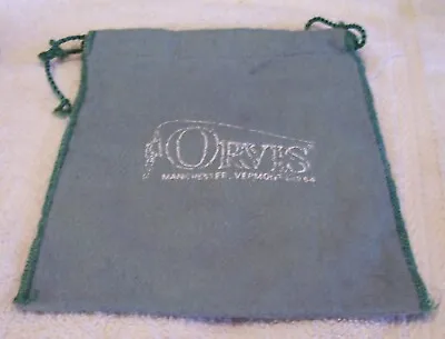 11123 Orvis Fly Reel Pouch Light Green  Approx 6  X 5  • $8.10