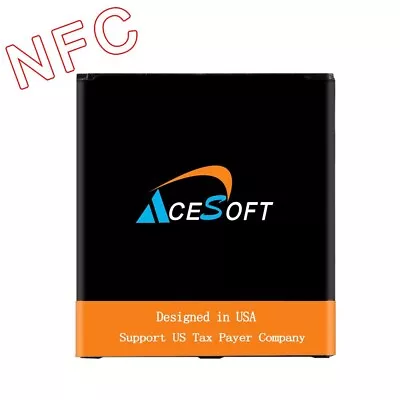 Long Lasting AceSoft 5600mAh Rechargeable NFC Battery For Samsung Galaxy S4 L720 • $32.34