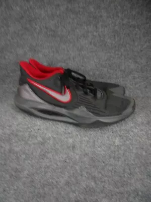 Nike Precision V Basketball Shoes Mens 13 Black Red Sneakers  • $26.99