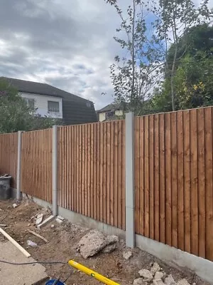 £59.99 • Buy Slotted Concrete Fence Post Extender / Cover Goosewing Grey Up To 8 Feet 