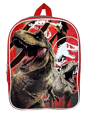 Jurassic World Backpack 15  Tyrannosaurus Rex T-Rex Dinosaurs • $14.99