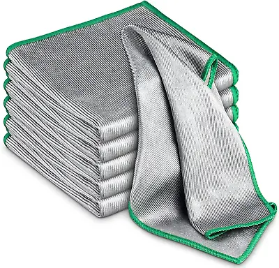 Glass Polishing Cloth Streak Free Miracle Cleaning Cloth Lint Free Microfiber • $14.12