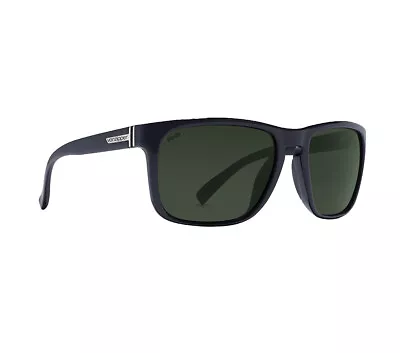Von Zipper Lomax Polarized Sunglasses BlackGloss WildlifeGreyGlass Square • $230