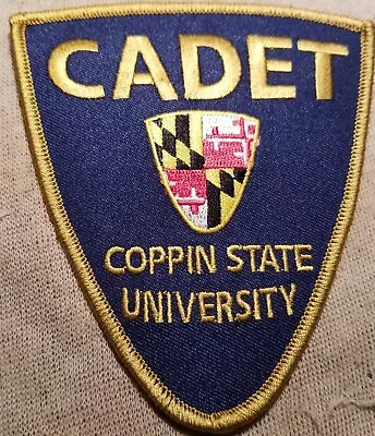 MD Coppin State University Maryland Cadet Police Shoulder Patch • $5.45