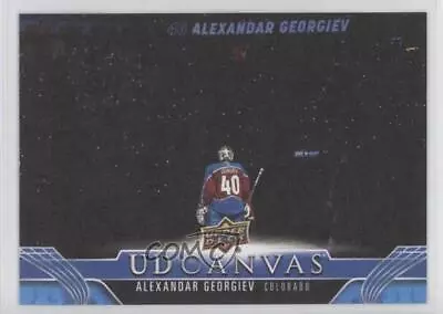 2023-24 Upper Deck Series 1 UD Canvas Alexandar Georgiev #C19 • $0.99