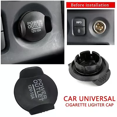 Universal Auto Car Power Outlet Socket Plug Cigarette Lighter Cover Cap 12V  • $6.69