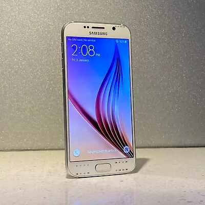 Samsung Galaxy S6 SM-G920I 32GB White /DO • $149