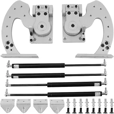 Universal Lambo Door Bolt On Vertical Doors Kit Adjustable Silver Most Of Car • $174.69