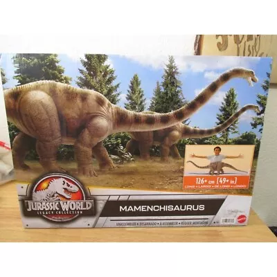 Jurassic World Legacy Mamenchisaurus Large 49  Long Dinosaur Figure Mattel NEW • $70