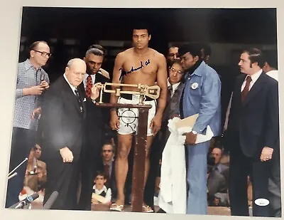 Muhammad Ali Signed Photo 16x20 Autograph Boxing The Greatest Heavyweight JSA 2 • $1199.99