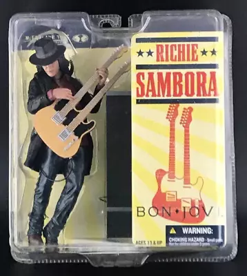 Bon Jovi Richie Sambora 7 Inch Action Figure 2007 McFarlane Toys NEW Unopened • $49