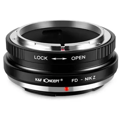 KF Concept Canon FD Lenses To Nikon Z Lens Mount Adapter #KF06.366 • $48.30