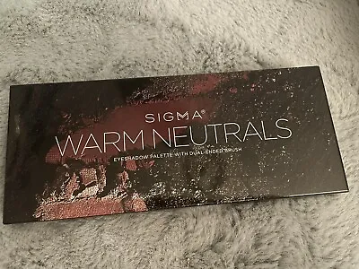 Sigma Warm Neutrals Palette • £12.99