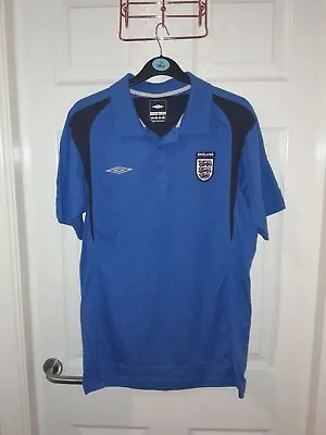 Umbro England Retro Polo Shirt Size Small • £17.99