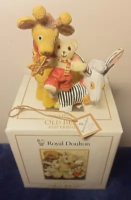 £28.99 • Buy Royal Doulton Jane Hissey Old Bear & Friends  The Snowflake Biscuits  OB7 Boxed