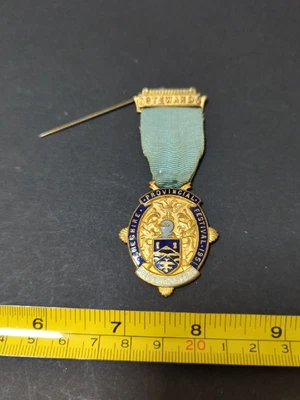 £6 • Buy Jewel/Medal/1951/Cheshire/Provincial Festival/Steward