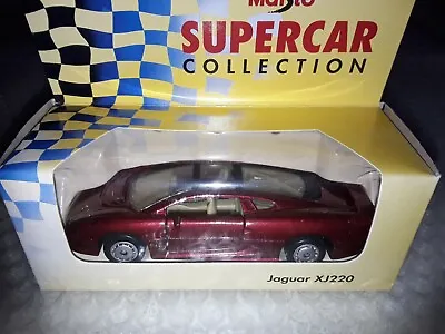 Maisto Jaguar XJ  220 Supercar Collection  Scale 1/40  • £2