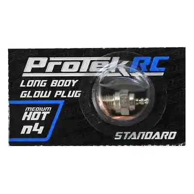 ProTek RC N4 Medium Hot Standard Glow Plug (.12 .15 To .28 Engines) (PTK-2554) • $8.99