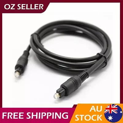 Premium Optical Fibre Digital Audio Cable Lead Cord Toslink OTP S/PDIF 1.5M • $6.97