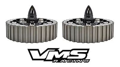 Vms Racing Cam Gear Bolts W/ Bullets Black For Honda Acura Dohc B16 B18c • $30.95