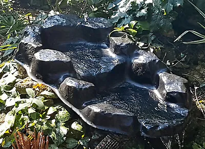 Waterfall Garden Pond Water Feature Stream Rock Pool Water Course Straight  • £38.99