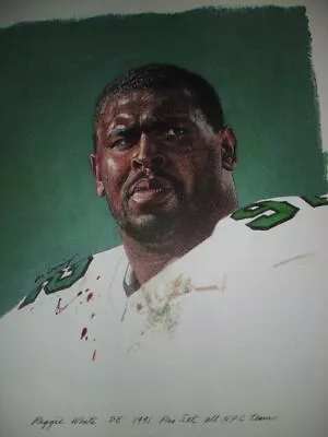 Reggie White Philadelphia Eagles Rare Art • $24.99