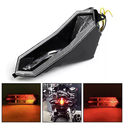 Tail Light Integrated Turn Signals For Yamaha YZF R6 R1 R1S R7 2015-2022 Clear • $44.63