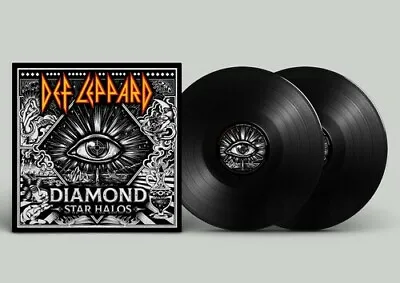 Def Leppard – Diamond Star Halos - 2 X LP Vinyl Records - NEW Sealed - Hard Rock • $18.95