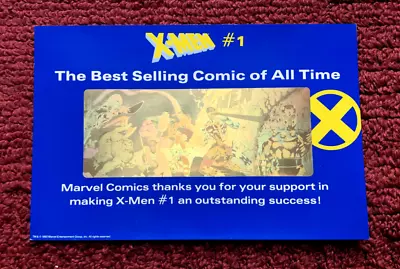 Vintage Original 1992 X-MEN #1 The Best Selling Comic Of All Time Hologram Print • $10