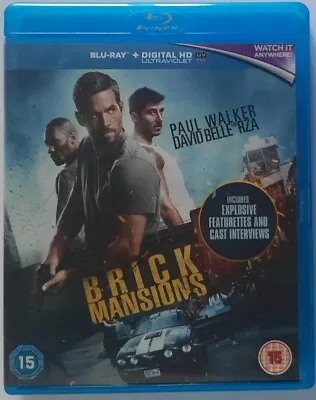 Brick Mansions - Paul Walker - Reg B Blu Ray - No Digital Code • £3.49