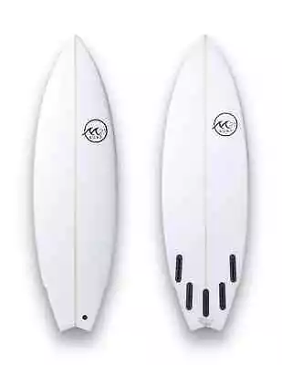 6'4  X 22  X 2.8  41L Daily Driver Performance Shortboard Surfboard 5 Fin • $750