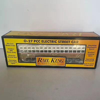 MTH  RailKing Philadelphia PCC Electric Street Trolley Car RK-2503 • $120