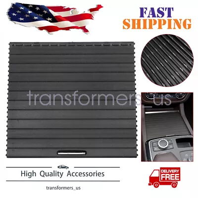 Cup Holder Slide Roller Blind Shutter Cover FOR Mercedes Benz W166 ML GL Class • $32.39