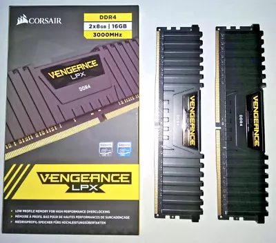 Corsair Vengeance LPX DDR4 16GB (2x8GB) 3000MHz RAM • £25.99