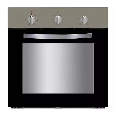 Single Electric Fan Oven Stainless Steel Multi-function With Timer - SIA FSO59SS • £189.99