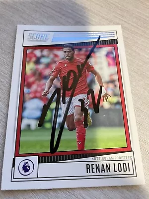 MATCH ATTAX 2023 24 RENAN LODI Nottingham Forest SIGNED • £2.99