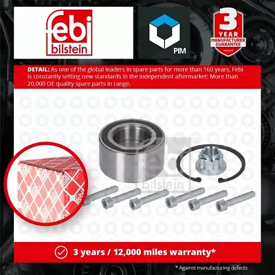 Wheel Bearing Kit 34789 Febi 7L0498287 95534190100 Genuine Quality Guaranteed • £48.67