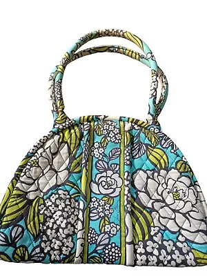  VERA BRADLEY Eloise Shoulder Bag *Retired* Island Blooms Kisslock Purse • $20