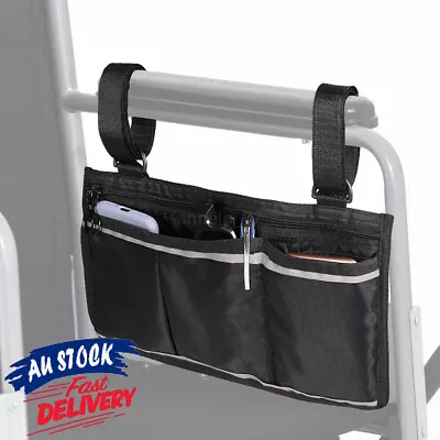 Wheelchair NEW Waterproof Accessories Mobile Phone For Wallet Side Bag Organizer • $23.08