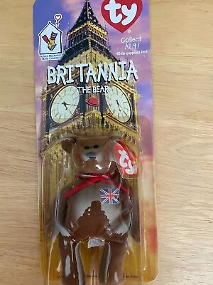 Ty Beanie Baby - McDonalds Collection Britannia The Bear - 1997 Rare & Retired • $4.99