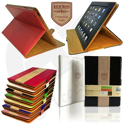 Genuine Rich Boss Apple IPad Smart Case Designer Cover Stylish And Protective  • £6.95