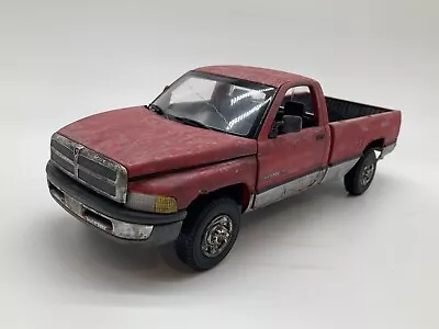 1/18 1995 Dodge Ram 2500 Diecast Model Custom Weathered Rusty Beater Truck • $299.95