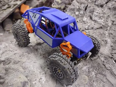 SCX24 ULTRA4 Style Chassis Lightweight ABS • $21