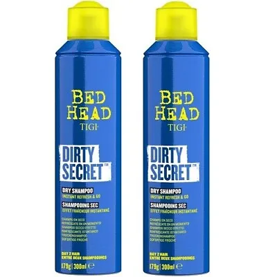 Bed Head By TIGI - Dirty Secret Dry Shampoo - 300ml Pack Of 2 • £12.99