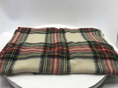 Vintage Macnab Mohair MacDonald Plaid Travel Rug Scotland  • $35.99