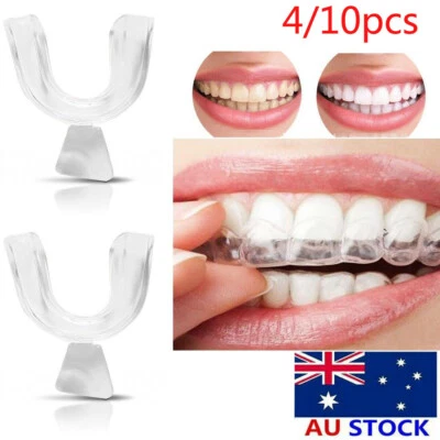 $10.98 • Buy 4X Teeth Grinding Mouthguard Mouth Guard Night Bruxism Clenching Sleeping Dental
