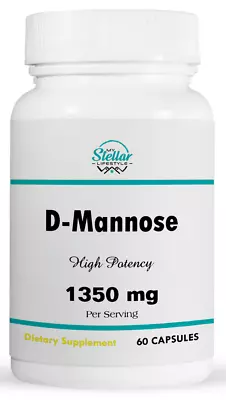 D-Mannose Relief And Cleanse Urinary Tract Bladder-60 Capsules • $39.99