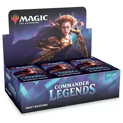 Commander Legends Sealed Draft Booster Box Magic The Gathering MTG • $246.99